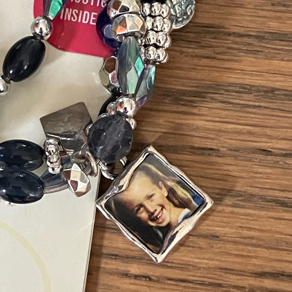 NEW!!! Memory Maker Bangle Teacher Charms Photo Bracelet - Picture 3 of 9